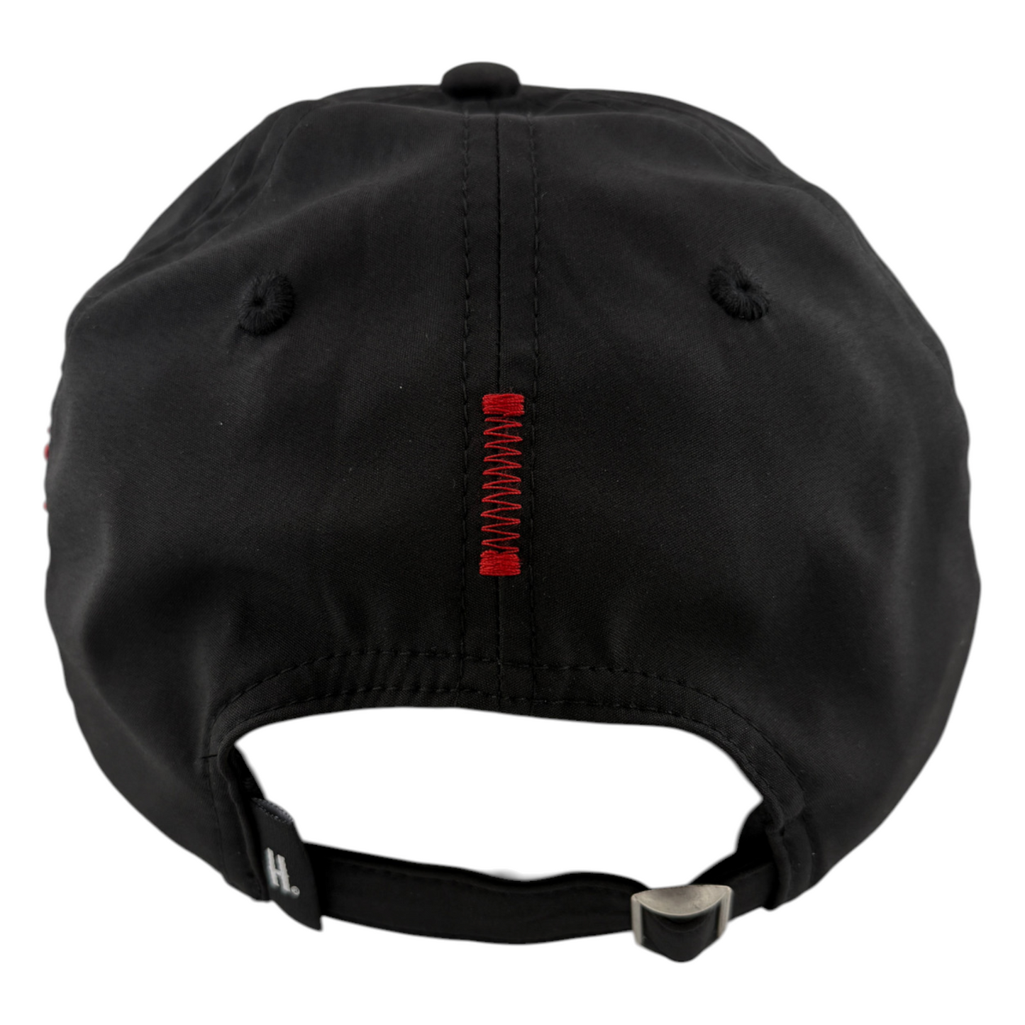 Hoodrich OG Double Scipt Red Logo Internal Pocket Adjustable Strapback Hat Cap