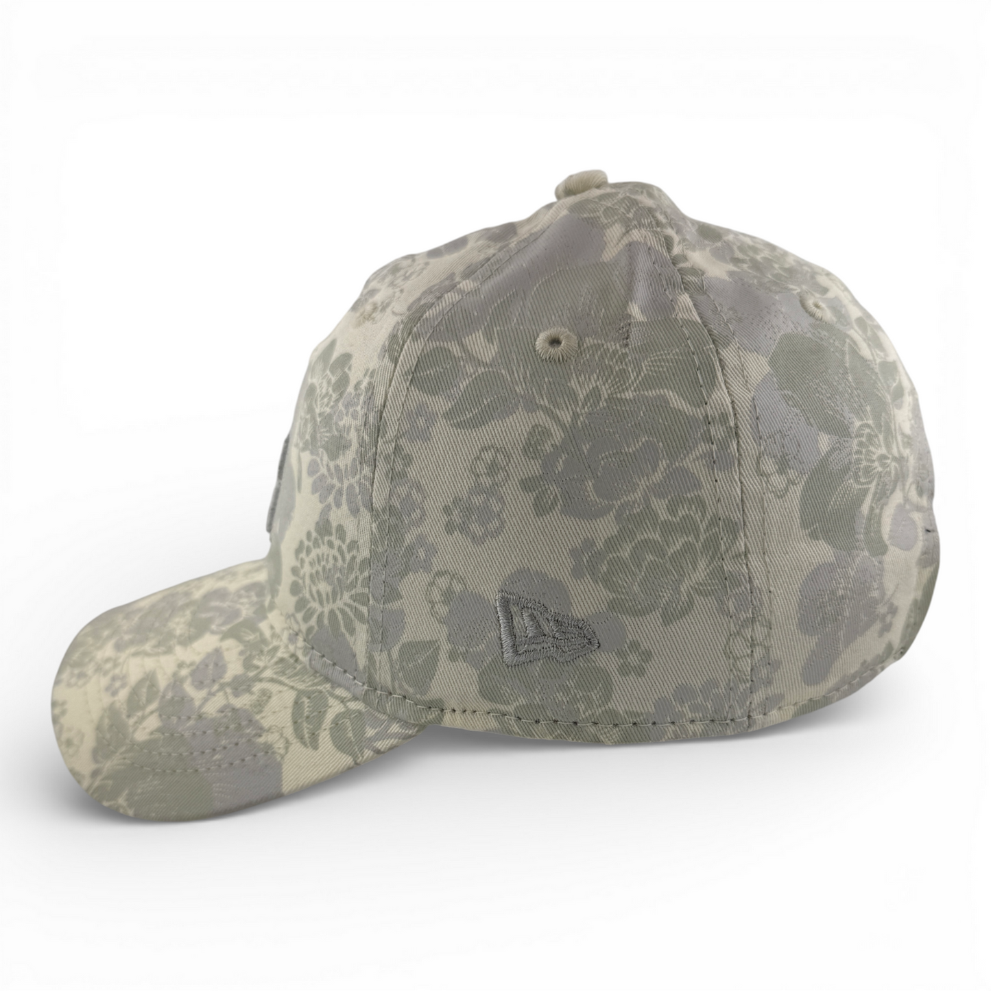 New Era Colorado Rockies MLB Cream Floral 9Twenty Women's Adjustable Dad Hat Cap