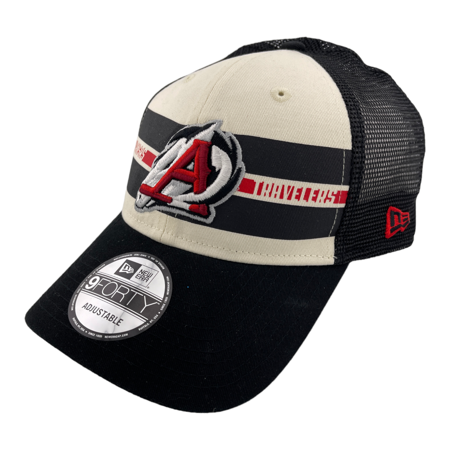 New Era Arkansas Travelers MiLB Black/White 9FORTY Adjustable Hat Cap