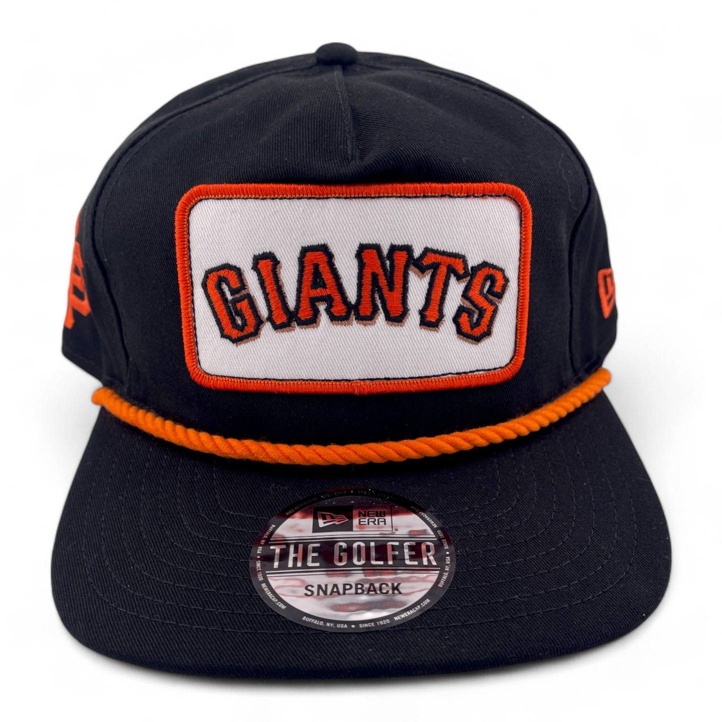 New Era San Francisco Giants The Golfer Patch A-Frame Snapback Adjustable Hat