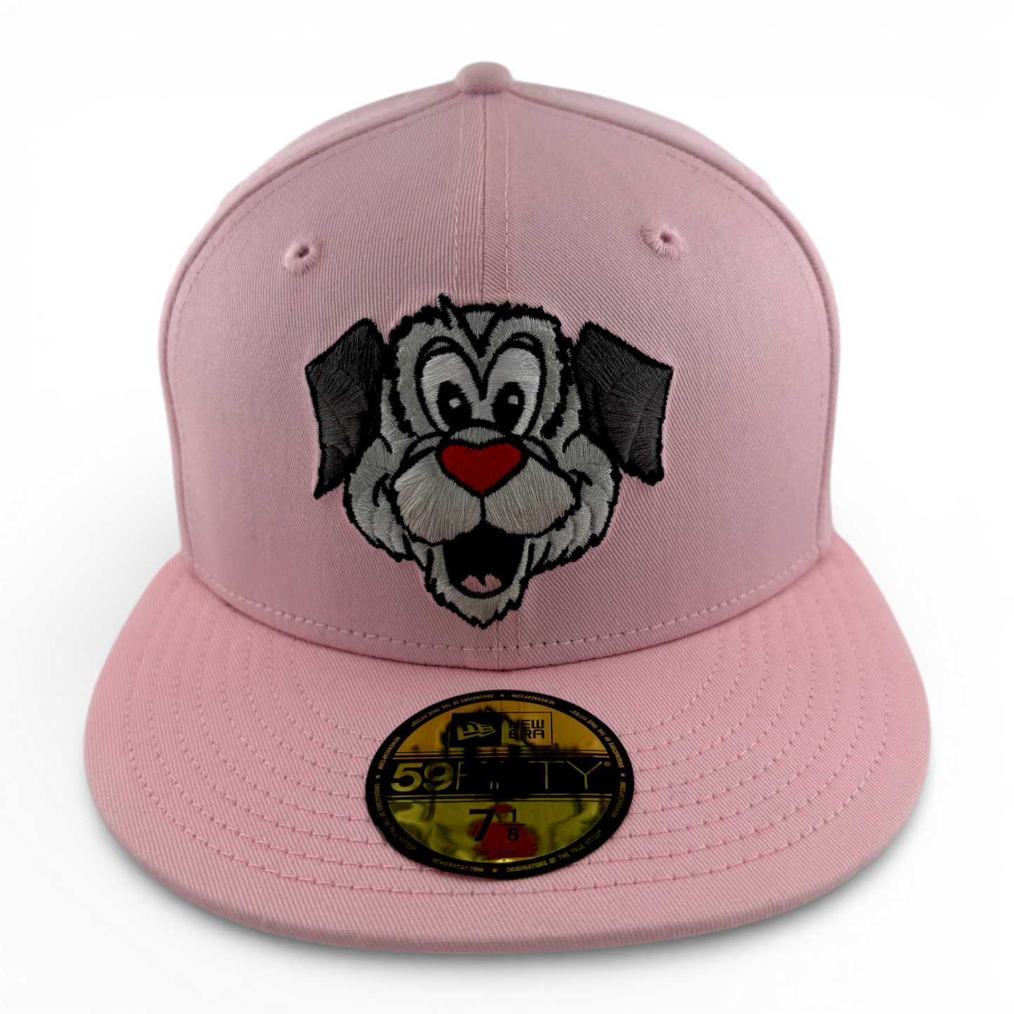 New Era Worcester Red Sox WooSox MiLB Pink Woofster Dog 59Fifty Fitted Hat Cap