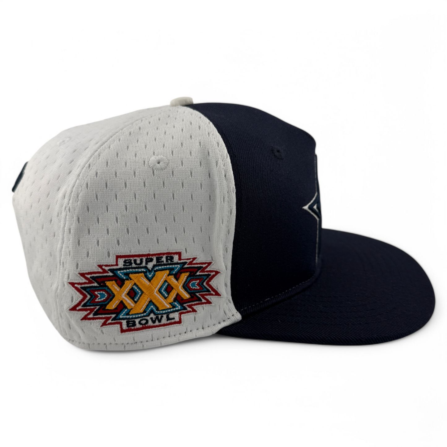 Pro Standard Dallas Cowboys Super Bowl XXX Patch NFL Navy/White Snapback Hat Cap