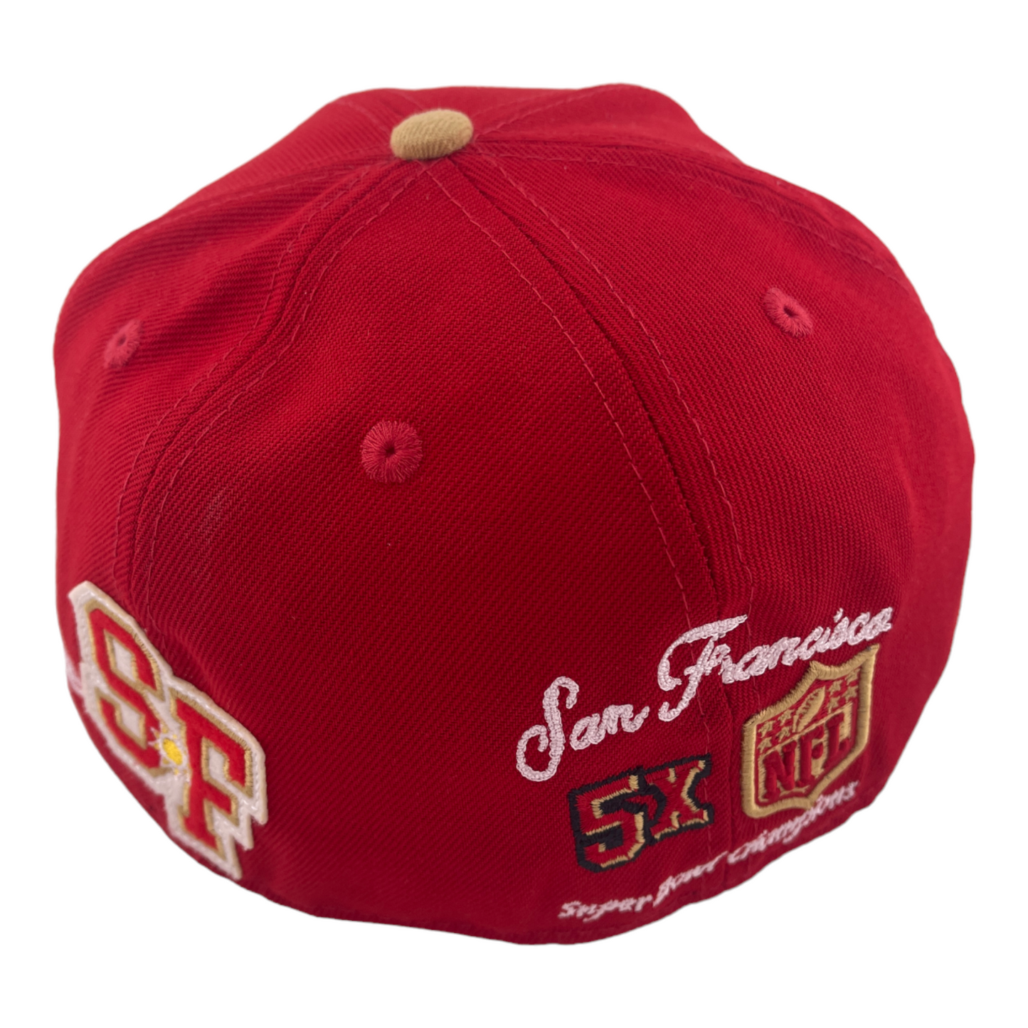 New Era San Francisco 49ers Super Bowl XXIX Patch Letterman 59FIFTY Fitted Hat Cap