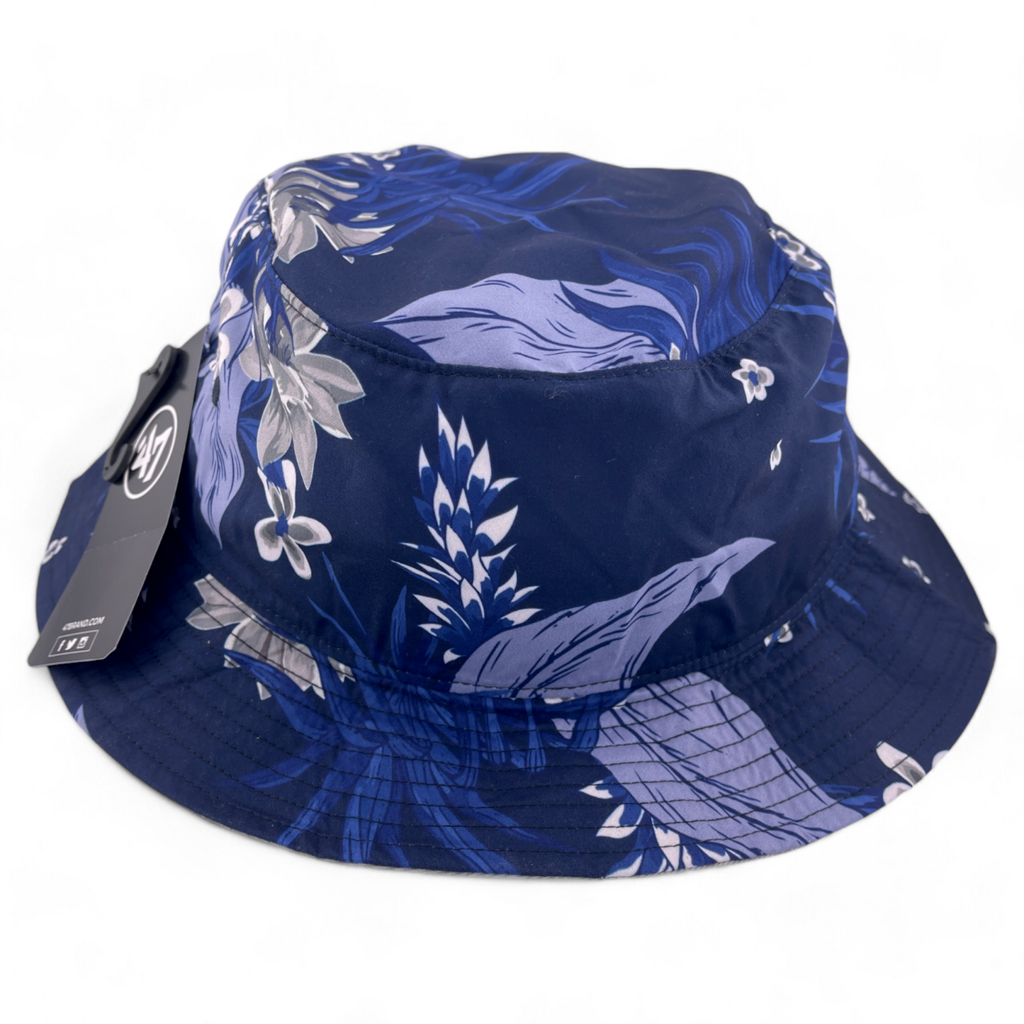 47' Brand New York Yankees MLB Ibiaz Floral Navy Boonie Bucket Hat Adult Sizes