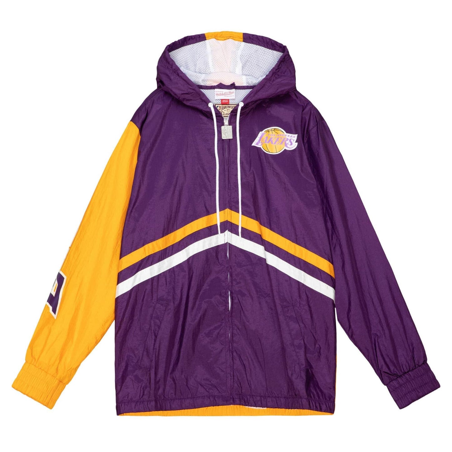 Mitchell & Ness Los Angeles Lakers Undeniable Full Zip Up Windbreaker Jacket