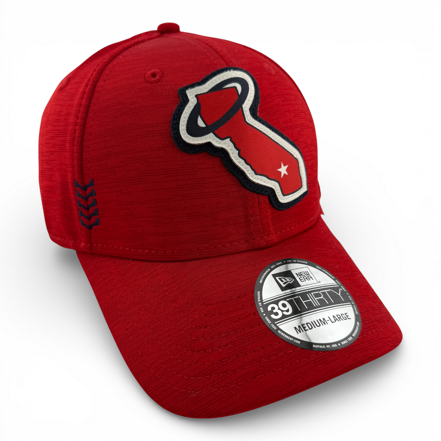 New Era Los Angeles Angels MLB 2024 Clubhouse Sport 39Thirty Flex Fit Hat Cap