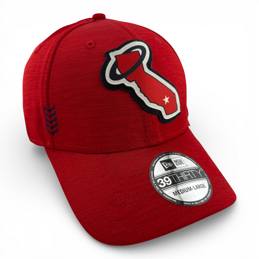 New Era Los Angeles Angels MLB 2024 Clubhouse Sport 39Thirty Flex Fit Hat Cap