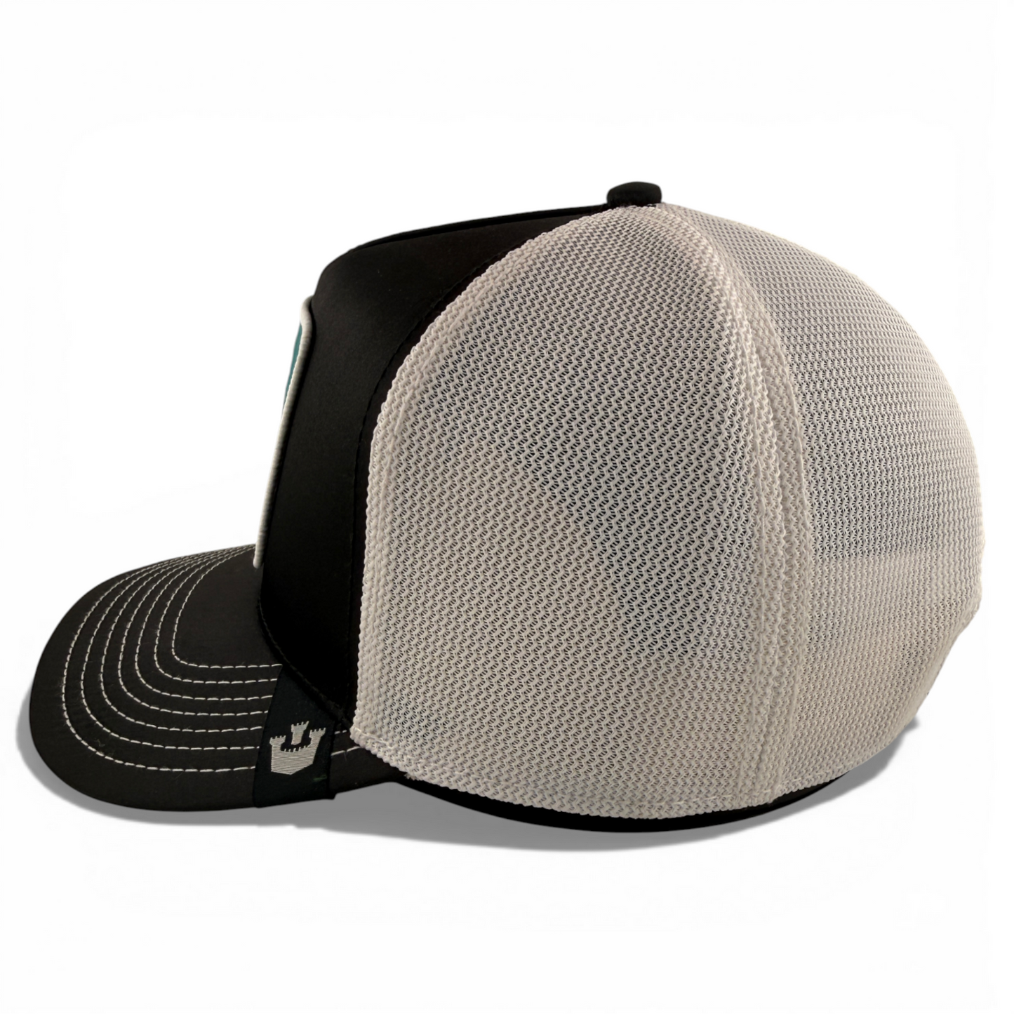 Goorin Bros Rizz Dolphin The Farm Satin Mesh Trucker Snapback Adjustable Hat Cap