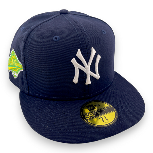 New Era New York Yankees 1996 World Series Patch Citrus Pop Yellow 59FIFTY Hat Cap