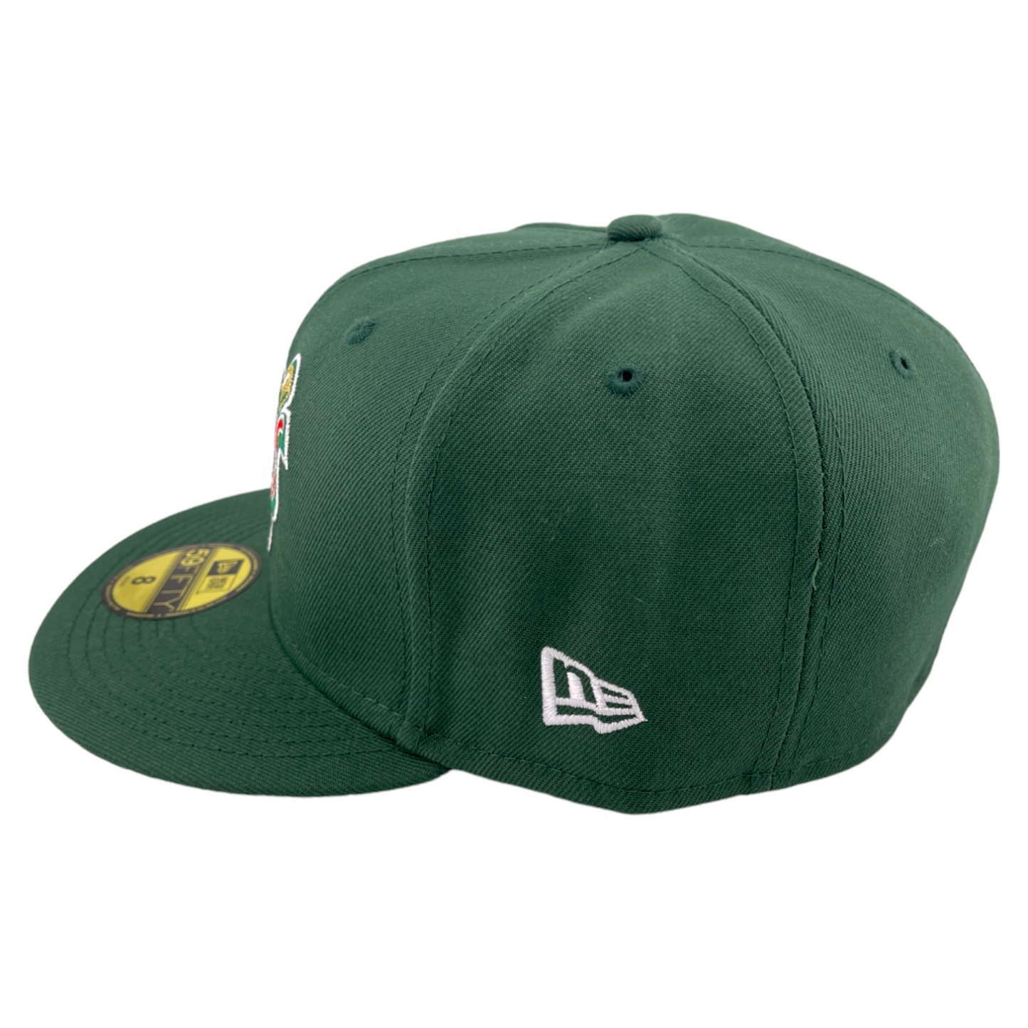 New Era Anaheim Angels 40th Season Side Patch Tinsel Pack Green/Red 59FIFTY Hat