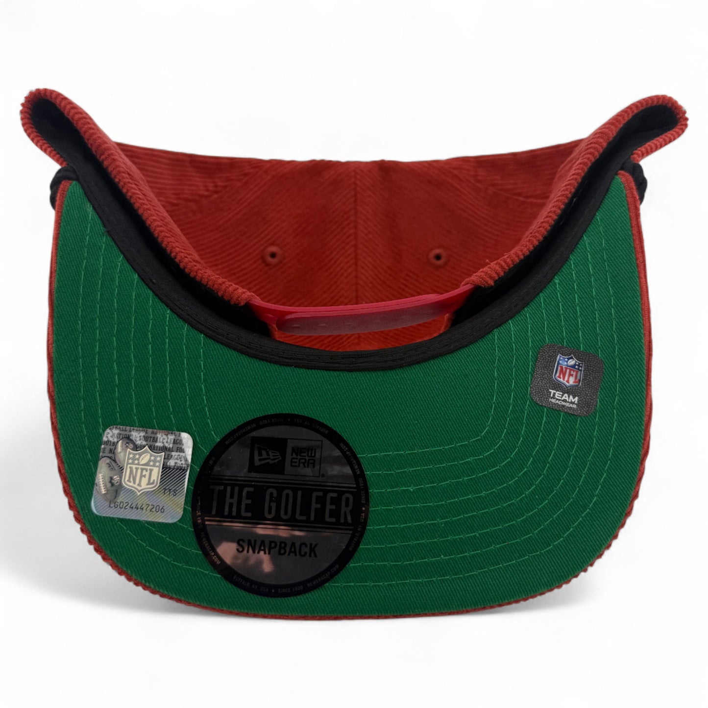 New Era Arizona Cardinals Corduroy The Golfer Rope A-Frame Snapback Adjustable
