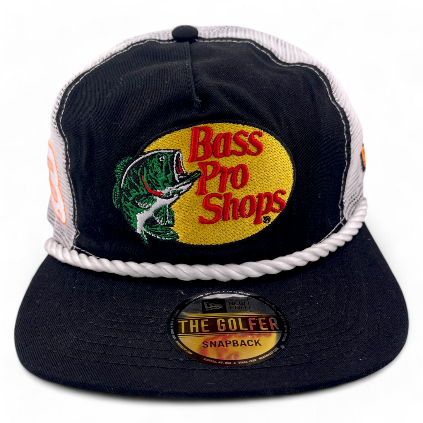 New Era Bass Pro Shop Nascar #3 The Golfer Rope A-Frame Snapback Adjustable Hat