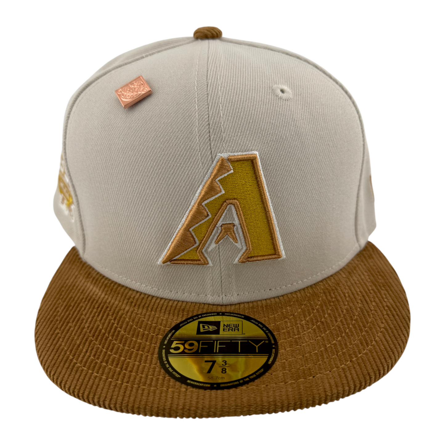 New Era Arizona Diamondbacks Corduroy Visor Capsule Exclusive 59FIFTY Fitted Hat