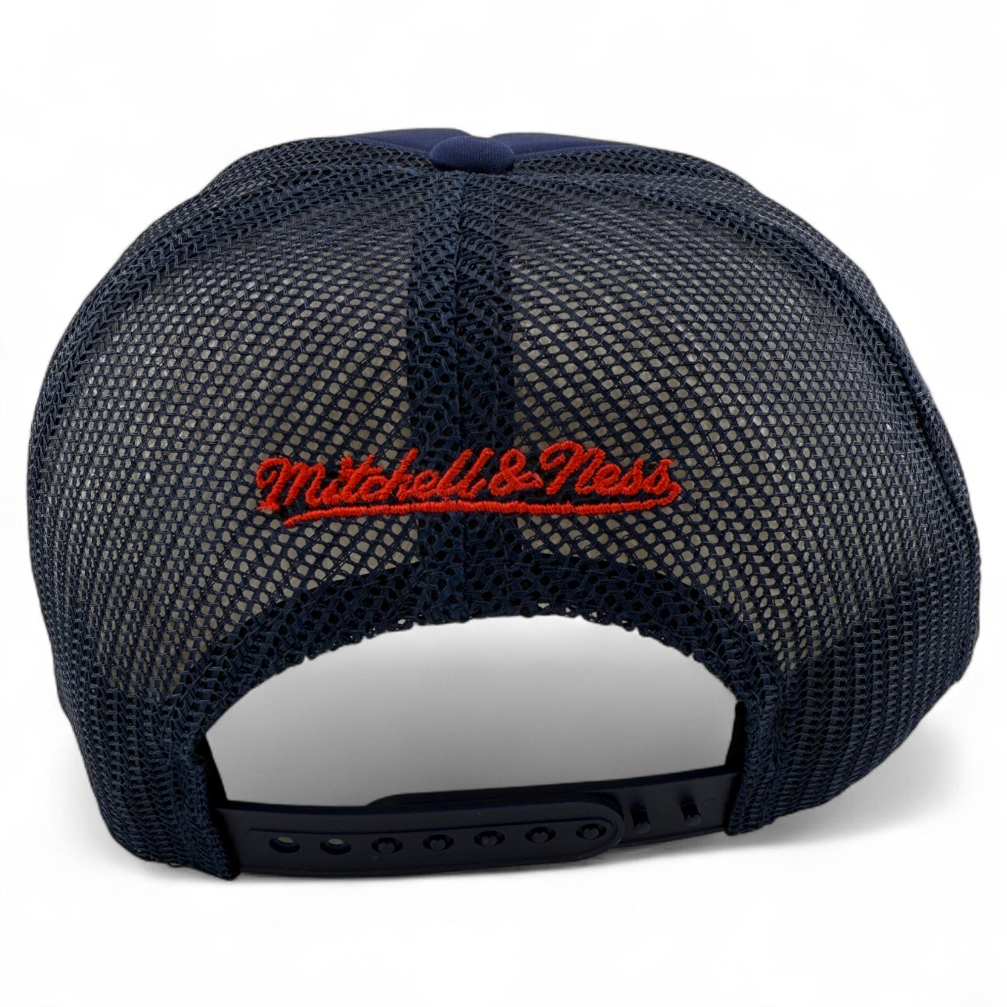 Mitchell & Ness Los Angeles Angels A-Frame Foam Trucker Adjustable Snapback Hat
