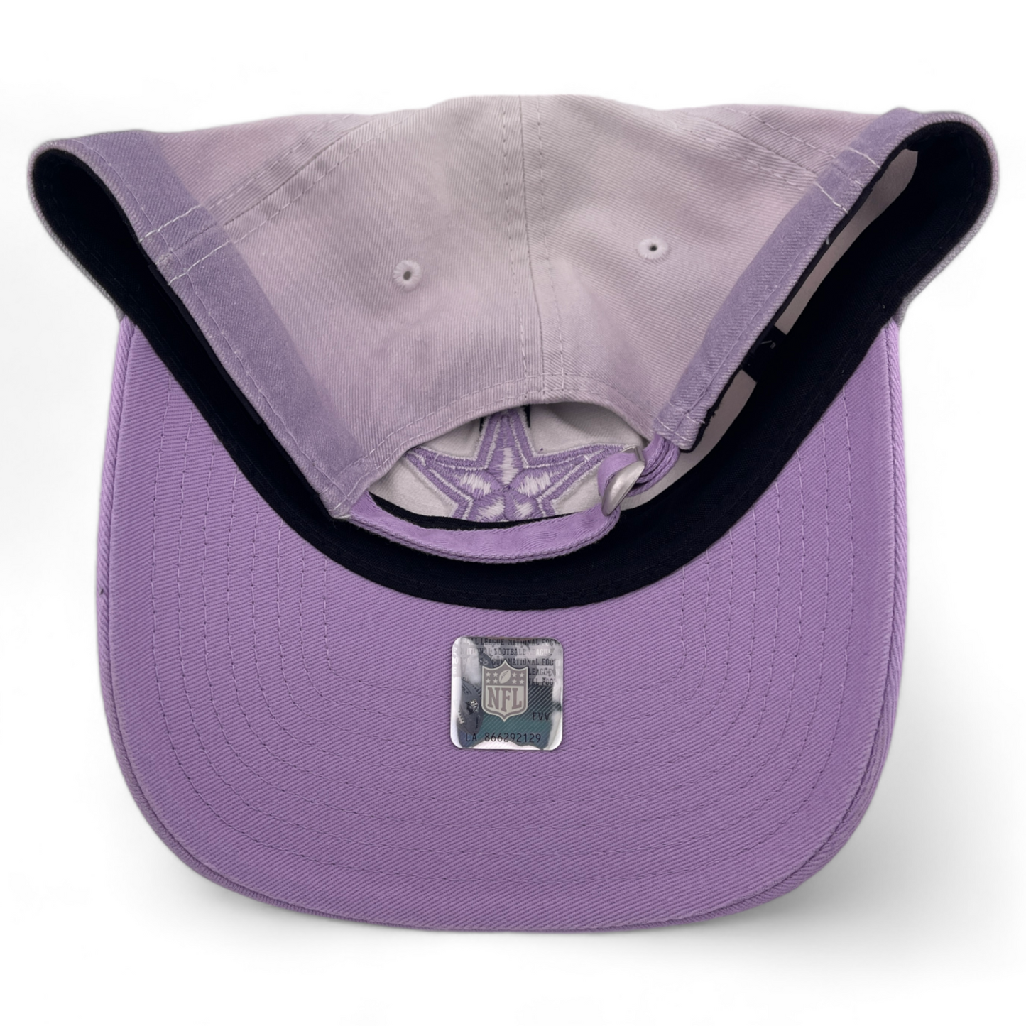 New Era Dallas Cowboys NFL Purple Fade Women's 9Twenty Adjustable Dad Hat Cap