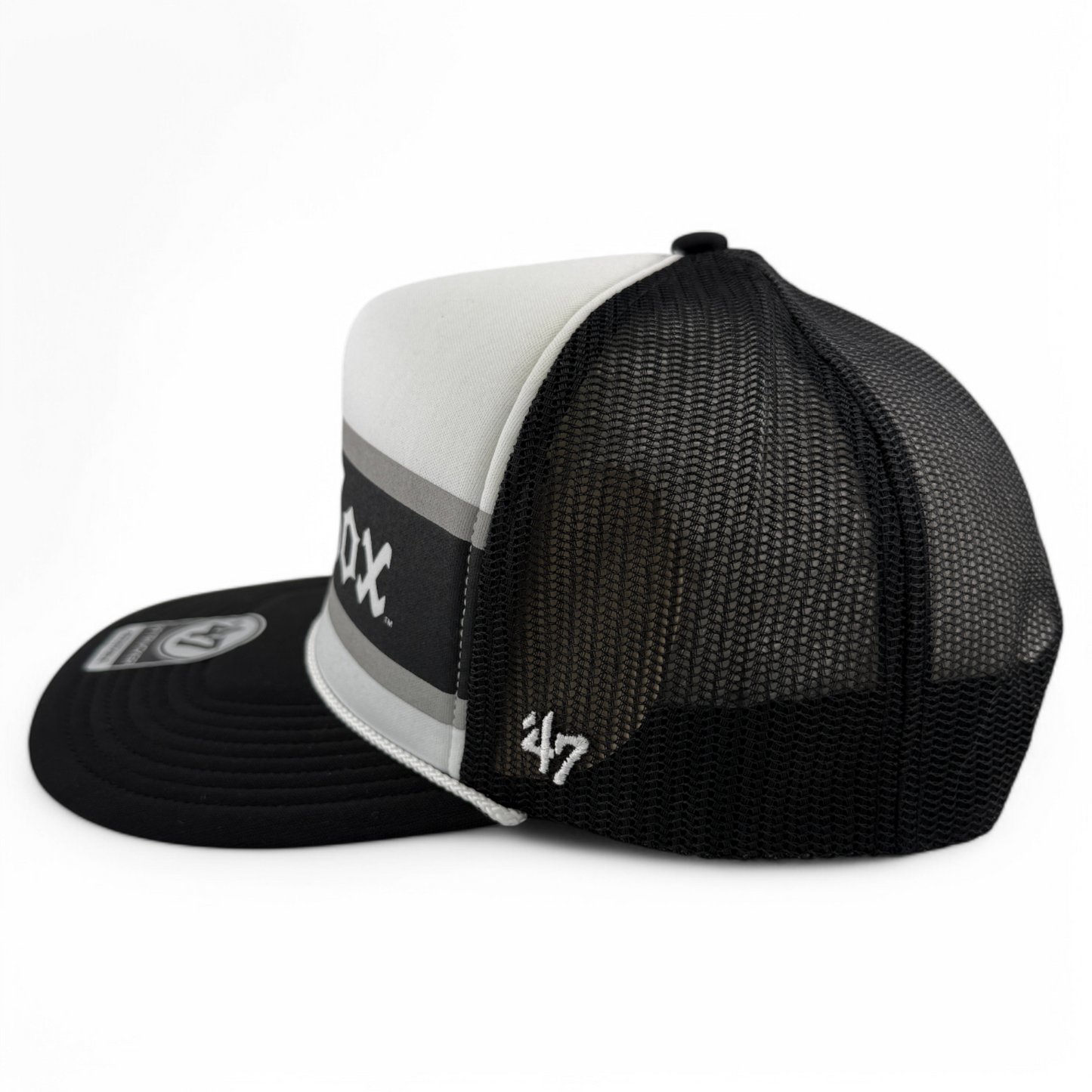 '47 Brand Chicago White Sox "Chi Sox" Region Foam Trucker Snapback Mesh Back Hat
