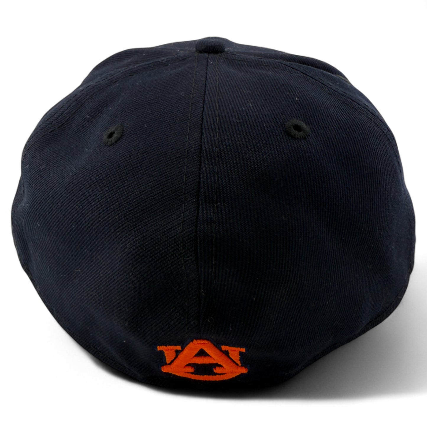 New Era Auburn University Tigers NCAA Script Logo Navy 59Fifty Fitted Hat Cap