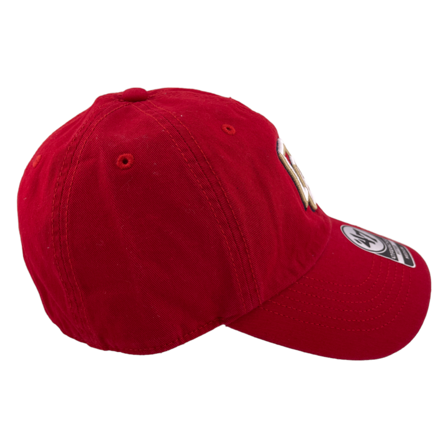 '47 Brand Franchise Fitted Washington Nationals DC Logo MLB Red Hat Cap