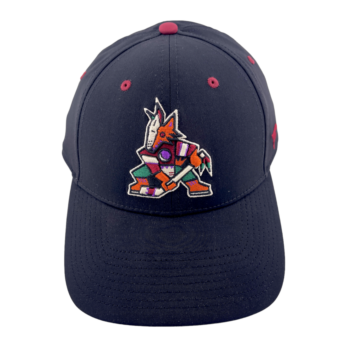 Fanatics Arizona Coyotes NHL Pro Locker Room Kachina Logo Adjustable Hat Cap