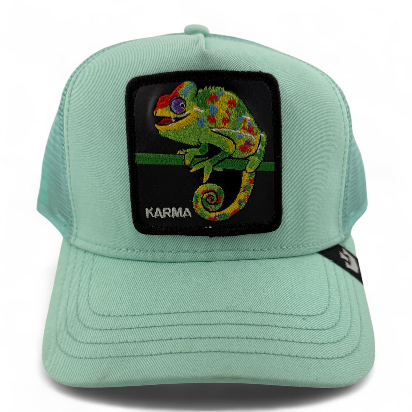 Goorin Bros Karma Chameleon The Farm Trucker Mesh Adjustable Snapback Hat Cap