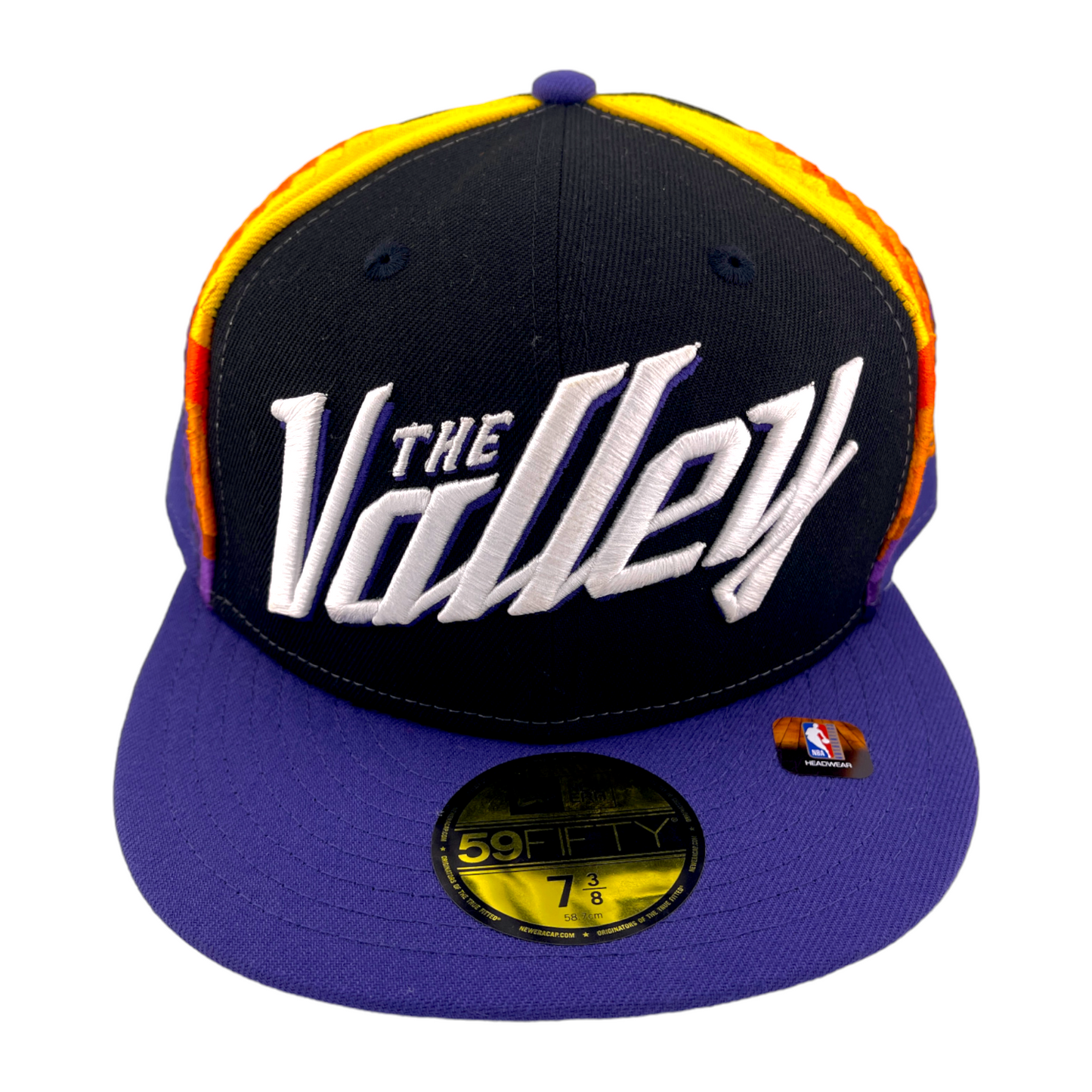 New Era Phoenix Suns The Valley City Purple/Black/Grey UV 59Fifty Fitted Hat Cap