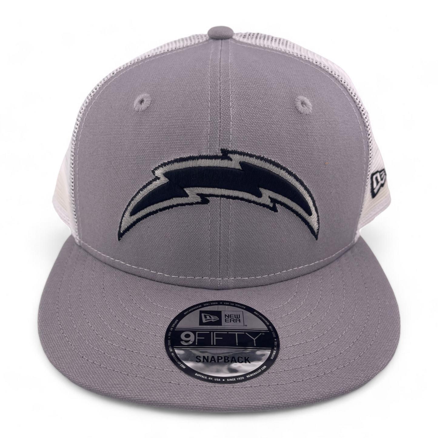 New Era Los Angeles Chargers NFL Gray Matter 9FIFTY Mesh Back Snapback Hat Cap