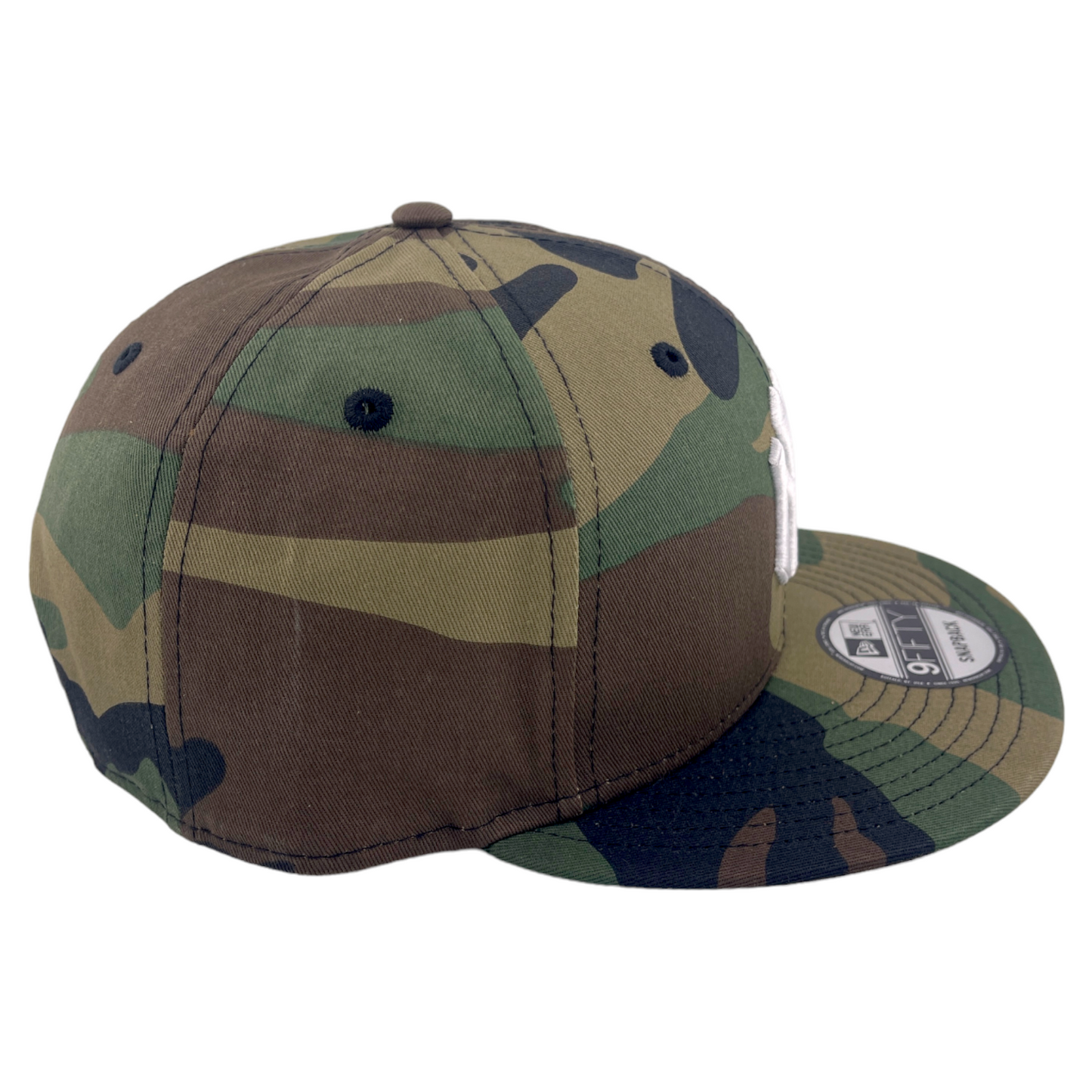 New Era New York Yankees Basic Camouflage Camo 9FIFTY Snapback Adjustable Hat Cap