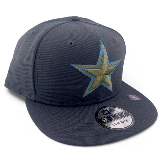 New Era Dallas Cowboys NFL Olive Color Pack 9FIFTY Snapback Adjustable Hat Cap