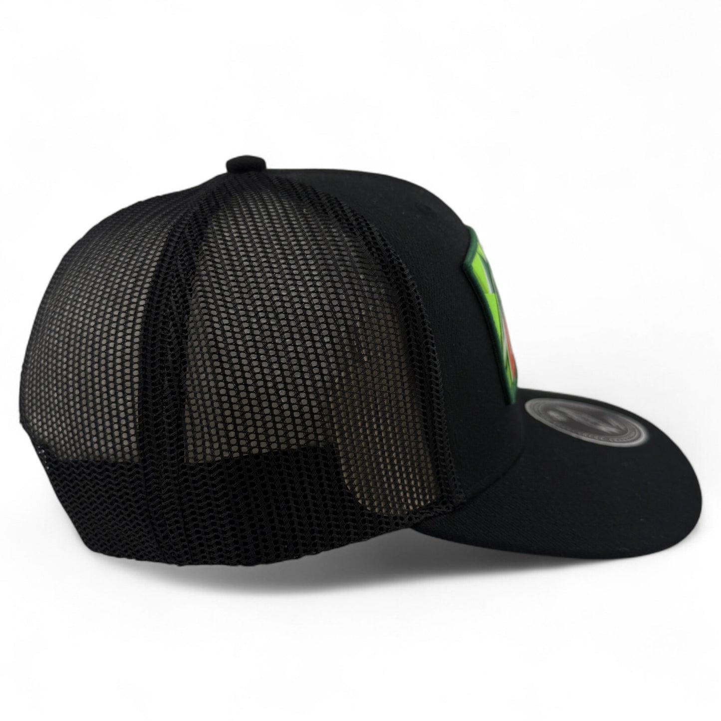 Mountain Dew Original Lids Exclusive Mtn Dew Trucker Adjustable Snapback Hat Cap