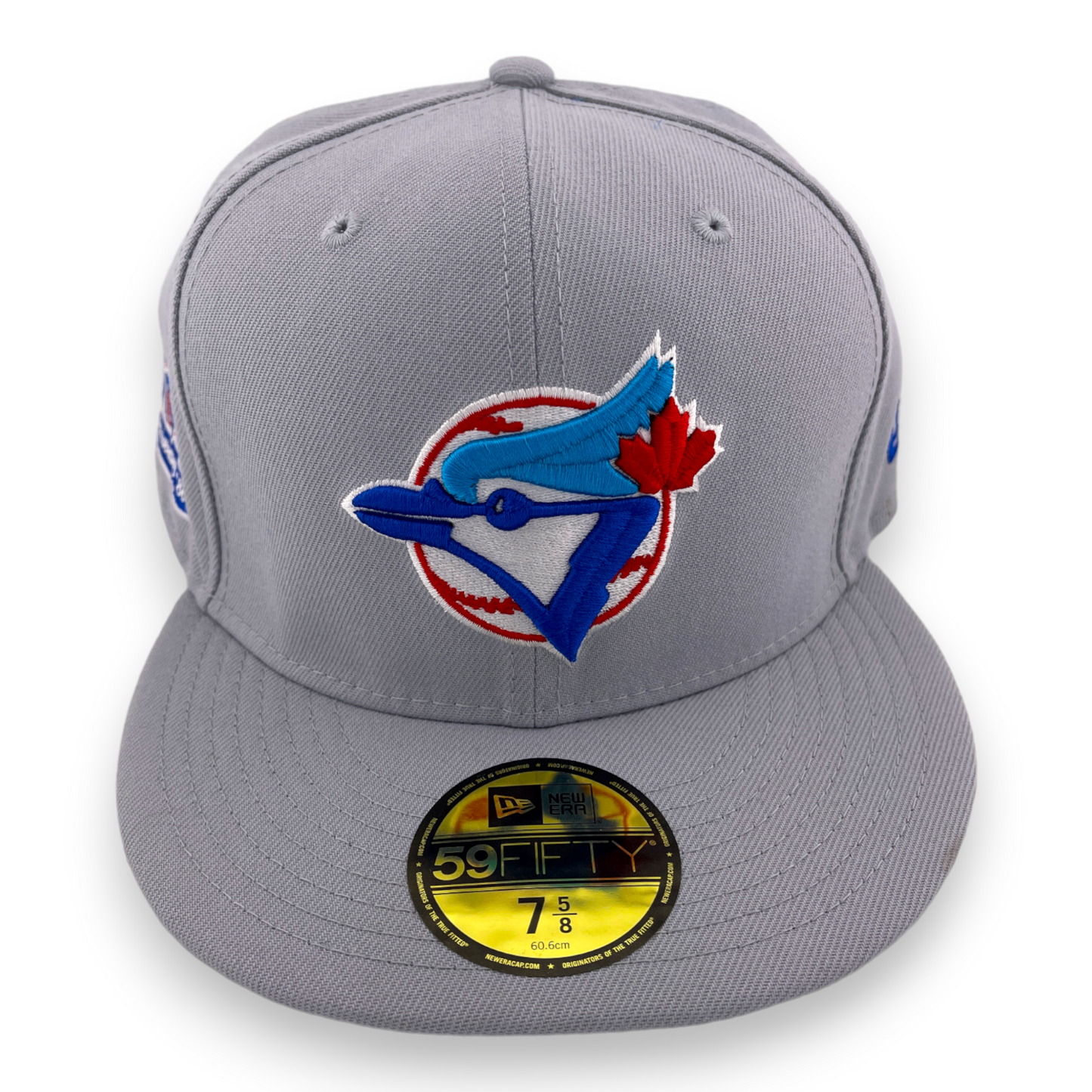 New Era Toronto Blue Jays 10th Anniversary Patch Grey/Tie Dye UV 59FIFTY Hat Cap