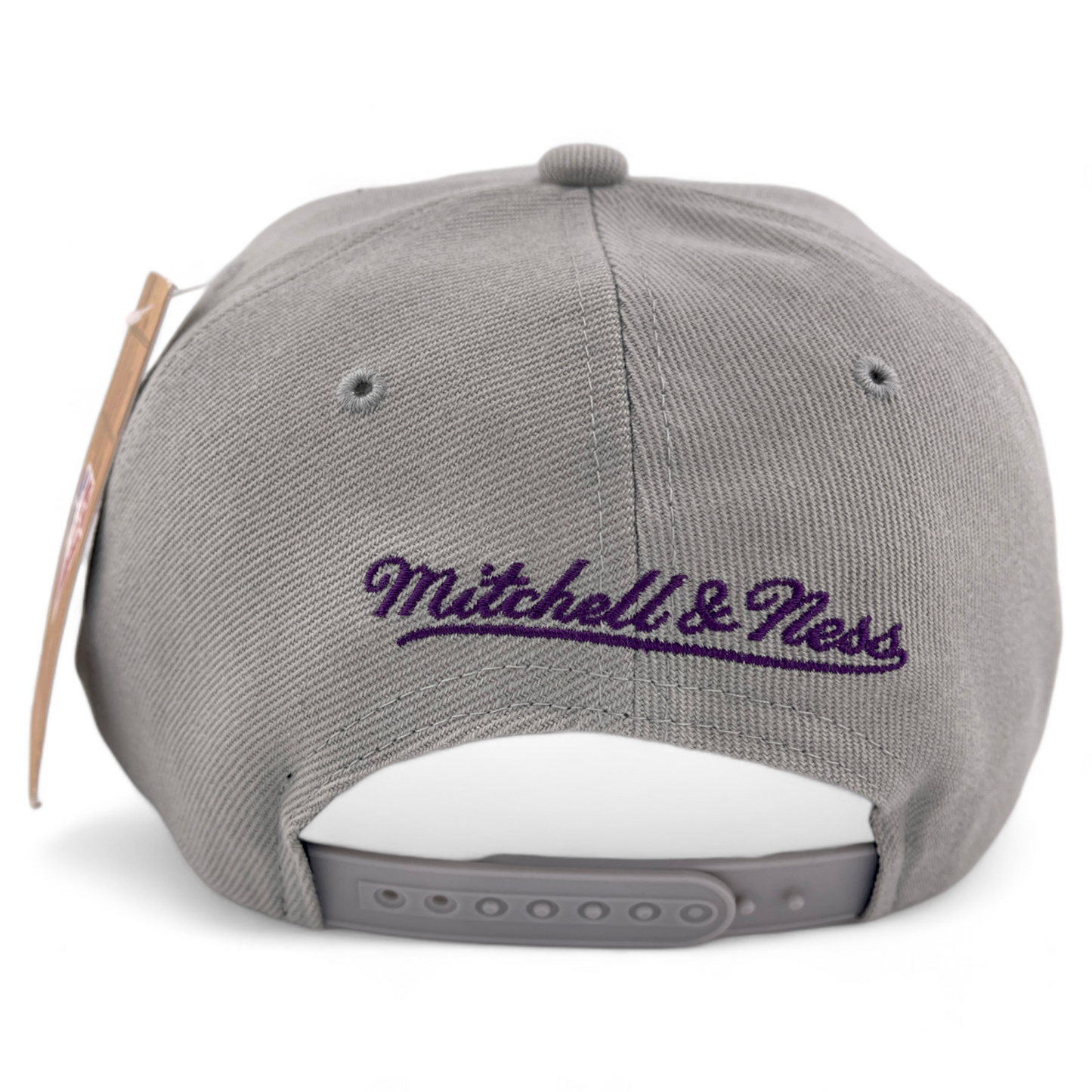 Mitchell & Ness Los Angeles Lakers NBA 75th Silver/Purple Snapback Hat Cap