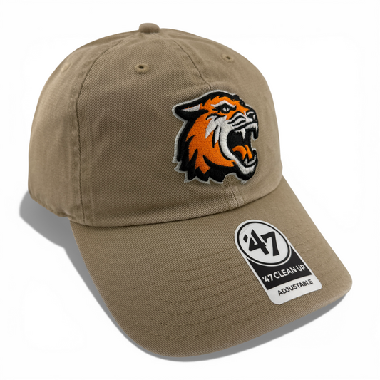 '47 Brand Rochester Institute of Technology Tigers Clean Up Adjustable Dad Hat