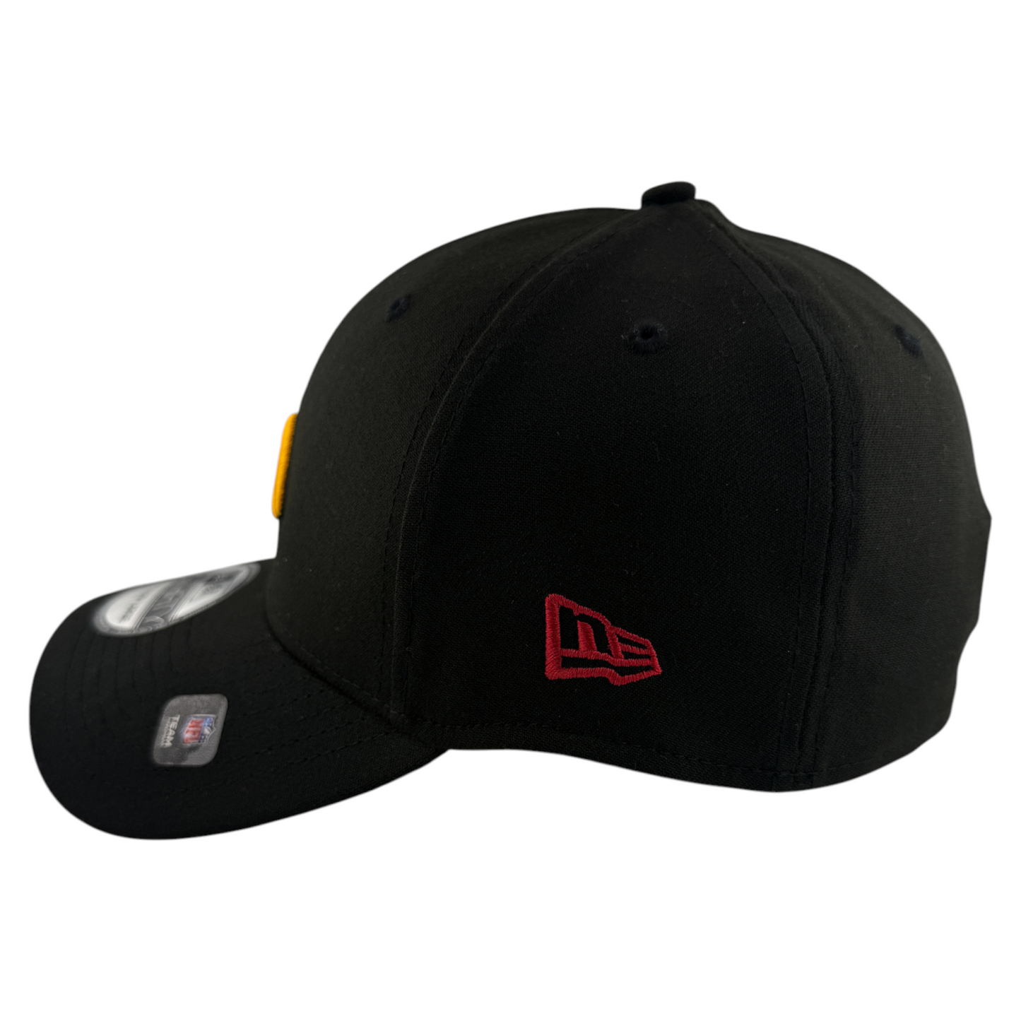 New Era Arizona Cardinals NFL Elemental Logo Black Out 39Thirty Flex Fit Hat Cap