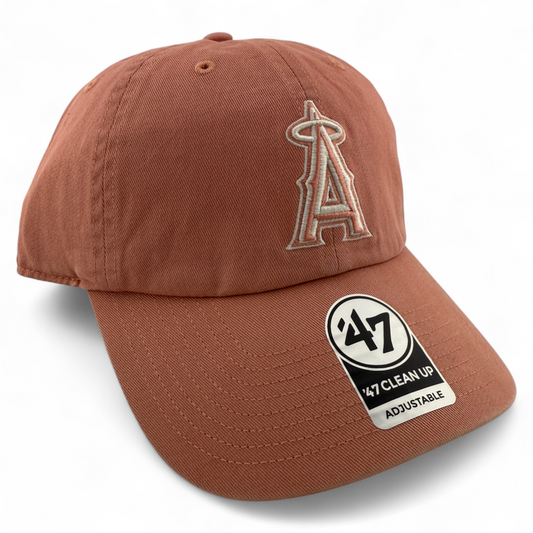 '47 Brand Los Angeles Angels LA MLB Sedona Pastel Clean Up Adjustable Dad Hat