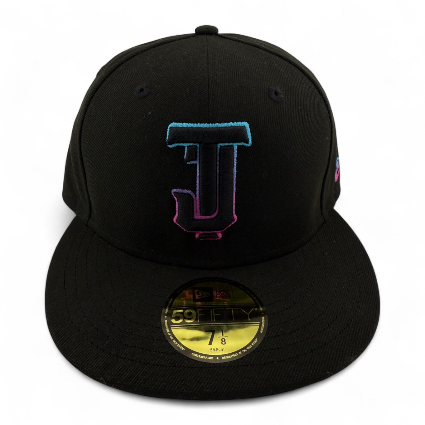 New Era Toros de Tijuana LMB Away Black/Neon TJ Logo 59FIFTY Fitted Hat Cap