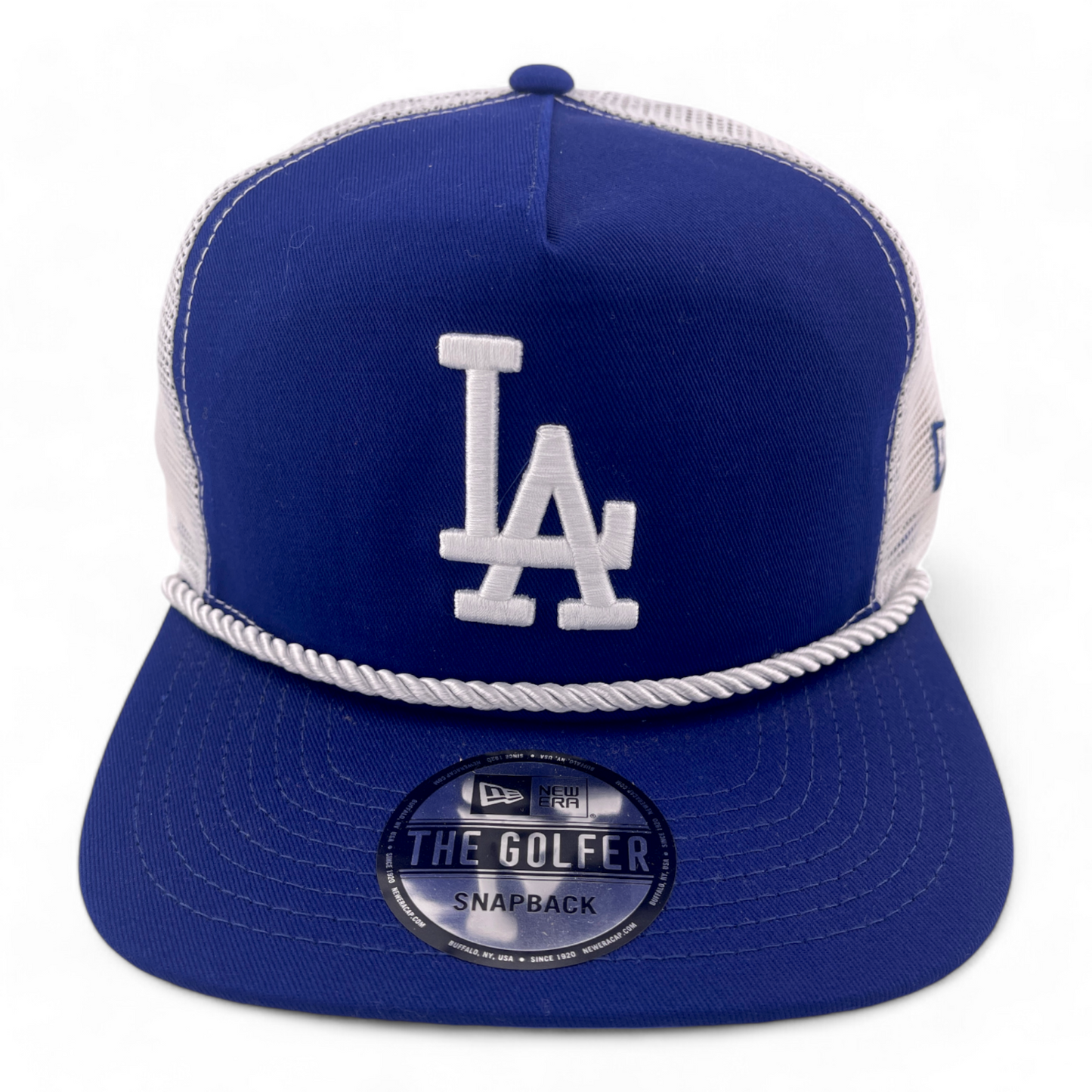 New Era Los Angeles Dodgers MLB The Golfer Rope A-Frame Snapback Adjustable Hat