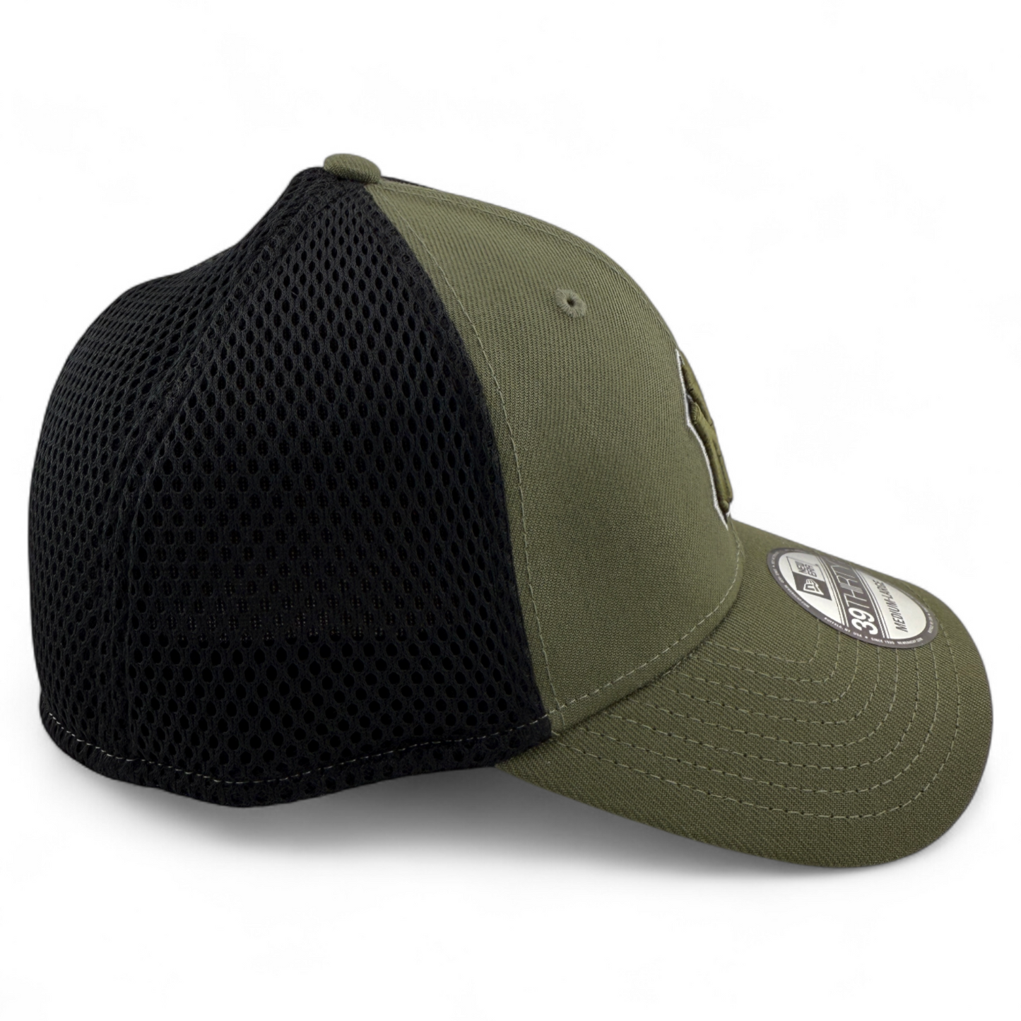 New Era New York Yankees MLB Olive/Black Neo Mesh 39Thirty Flex Fit Hat Cap
