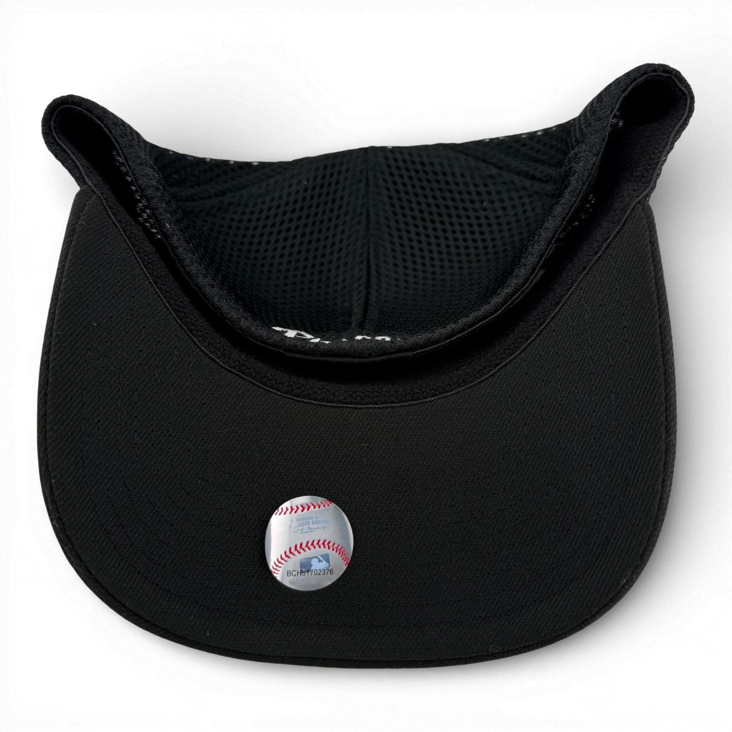 New Era Philadelphia Phillies Black White Logo Neo Mesh 39Thirty Flex Fit Ha