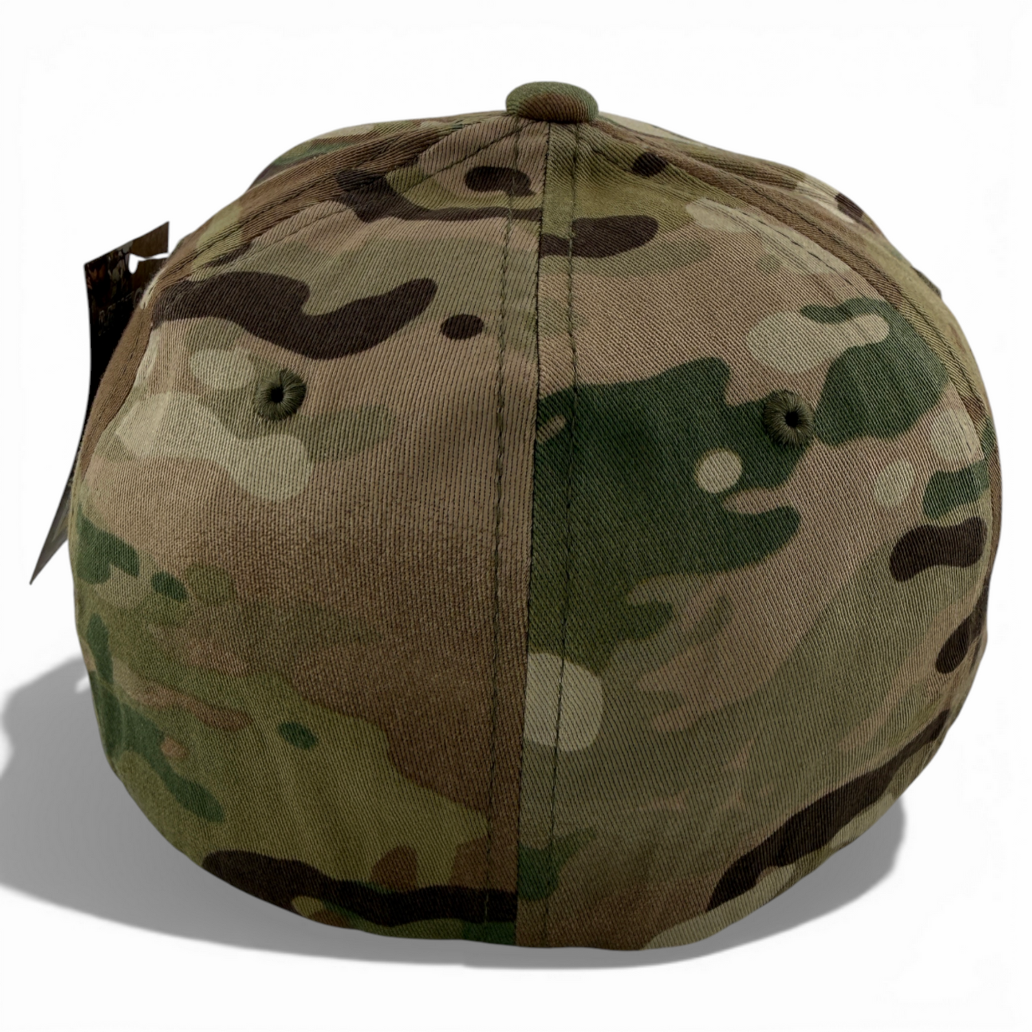 The Original FlexFit MultiCam Olive/Tan Camouflage Blank Stretch Fit Fitted Hat