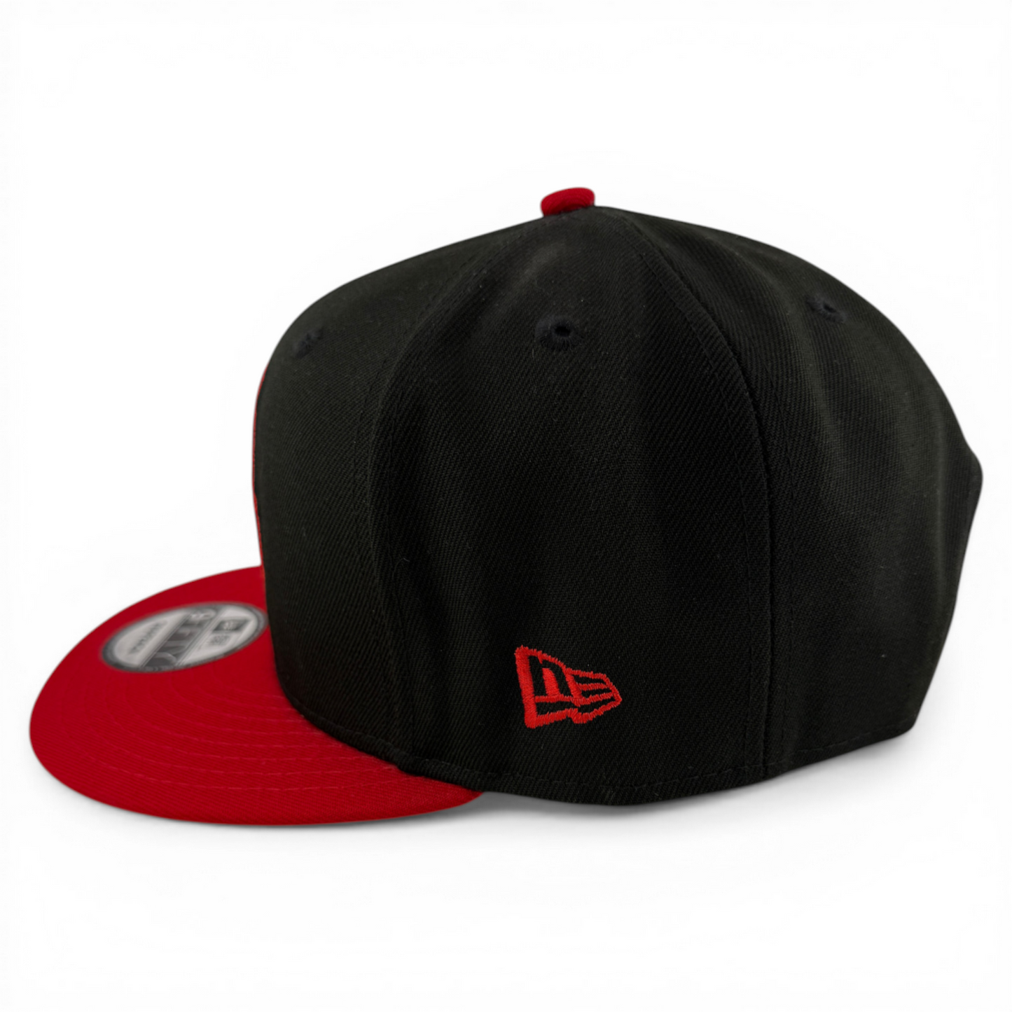 New Era San Antonio Missions MiLB Black/Red 9Fifty Snapback Adjustable Hat Cap