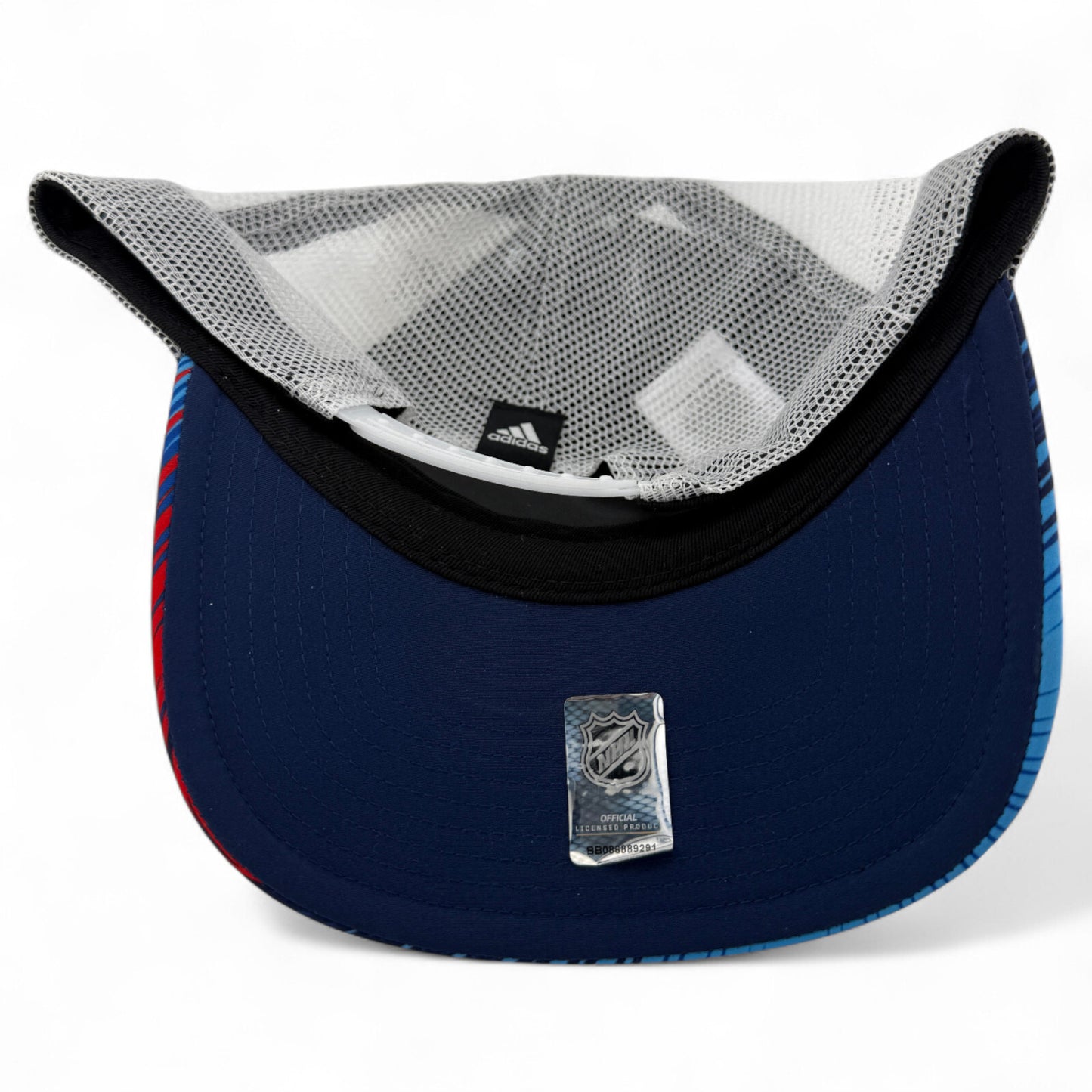 Adidas New York Rangers NHL Foam Trucker A-Frame Snapback Adjustable Hat Cap