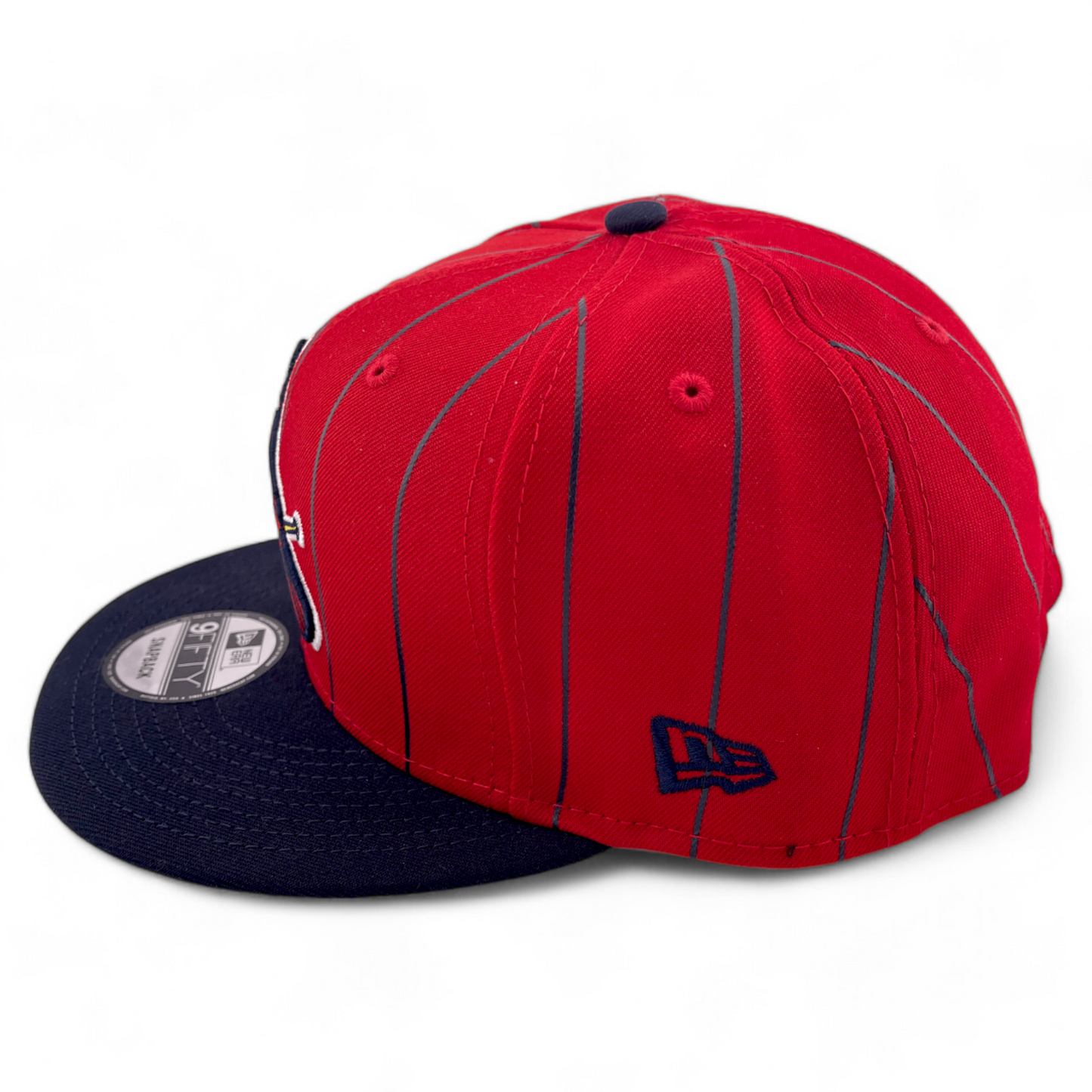 New Era St. Louis Cardinals MLB Vintage Pinstripe Birdcage 9Fifty Snapback Hat