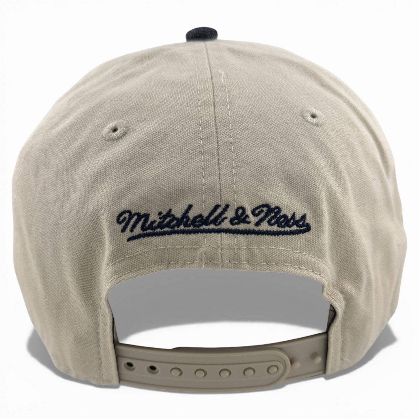 Mitchell & Ness Atlanta Braves Denim A-Frame Pro Pinch Fit Snapback Adjustable
