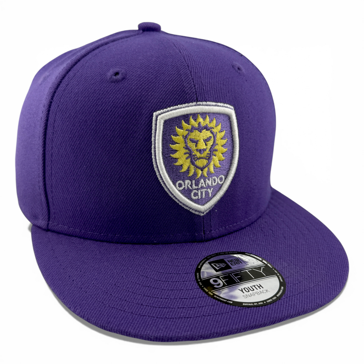 New Era Orlando City S.C. MLS 9Fifty Adjustable Snapback Hat Cap Youth Kids