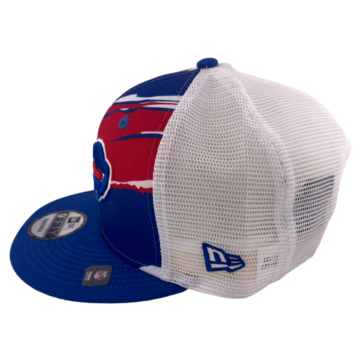 ~NEW DROP~ New Era Buffalo Bills NFL Tear Trucker 9FIFTY Mesh Back Snapback Hat Cap