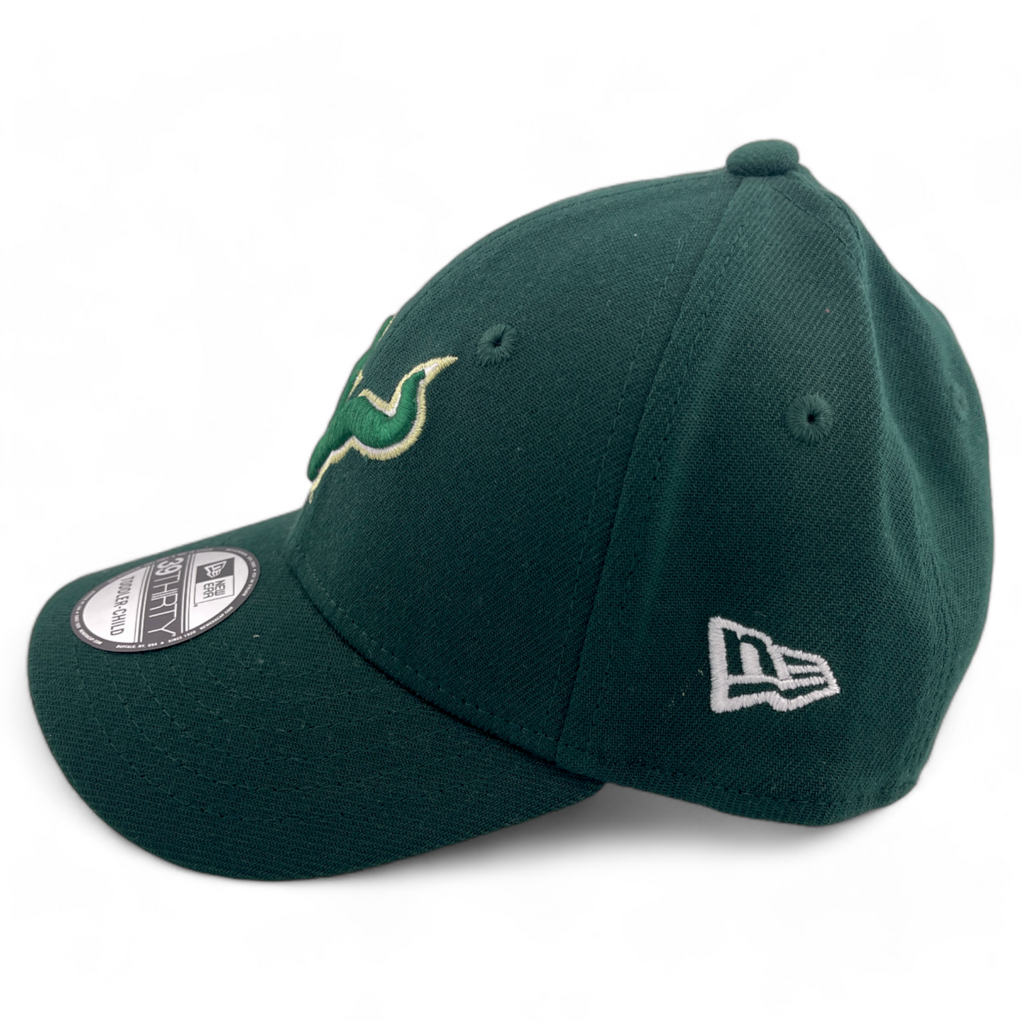 New Era University of South Florida Bulls USF 39Thirty Kids Toddler Child Hat Cap