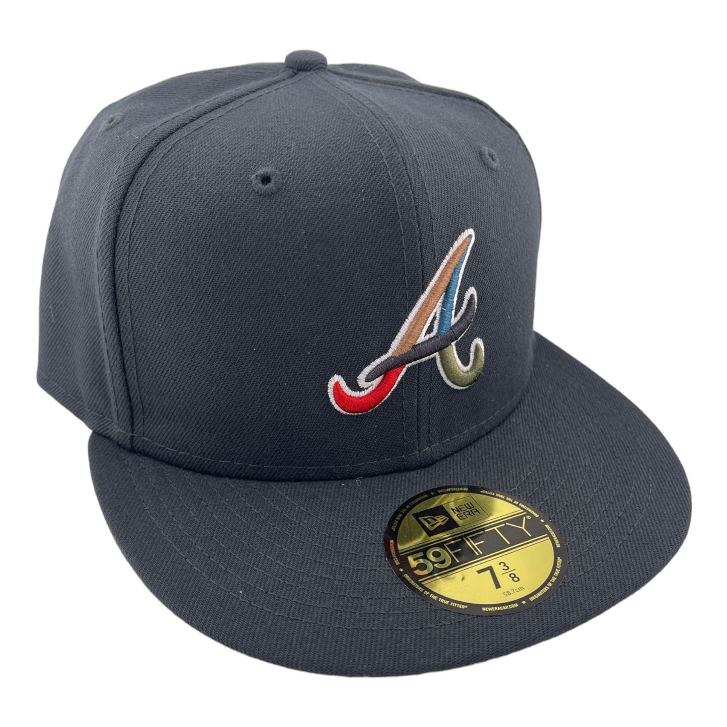 New Era Atlanta Braves Multi Color Pack Charcoal/Grey UV MLB 59FIFTY Fitted Hat