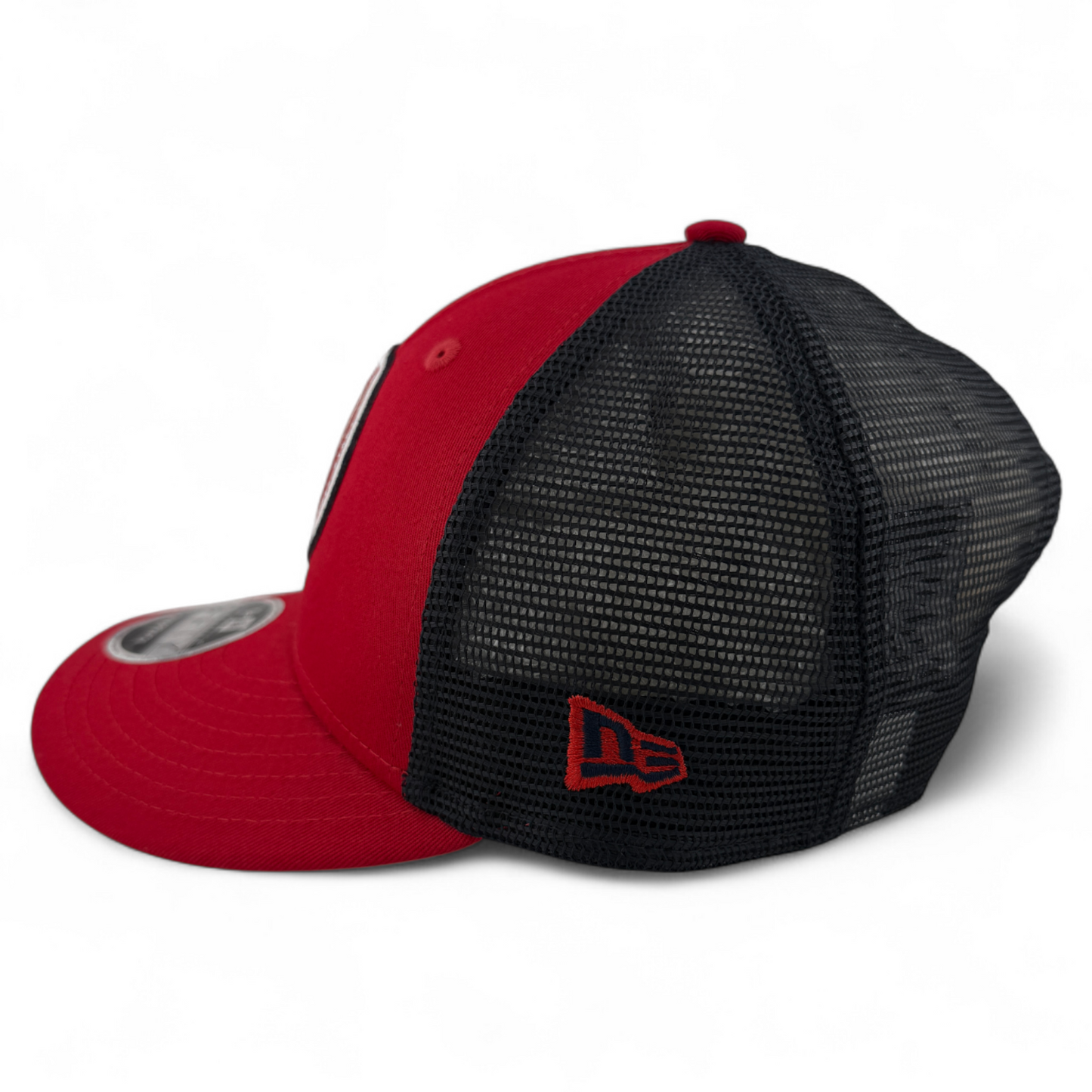 New Era St. Louis Cardinals MLB Circle Patch 9Fifty Low Profile Trucker Snapback