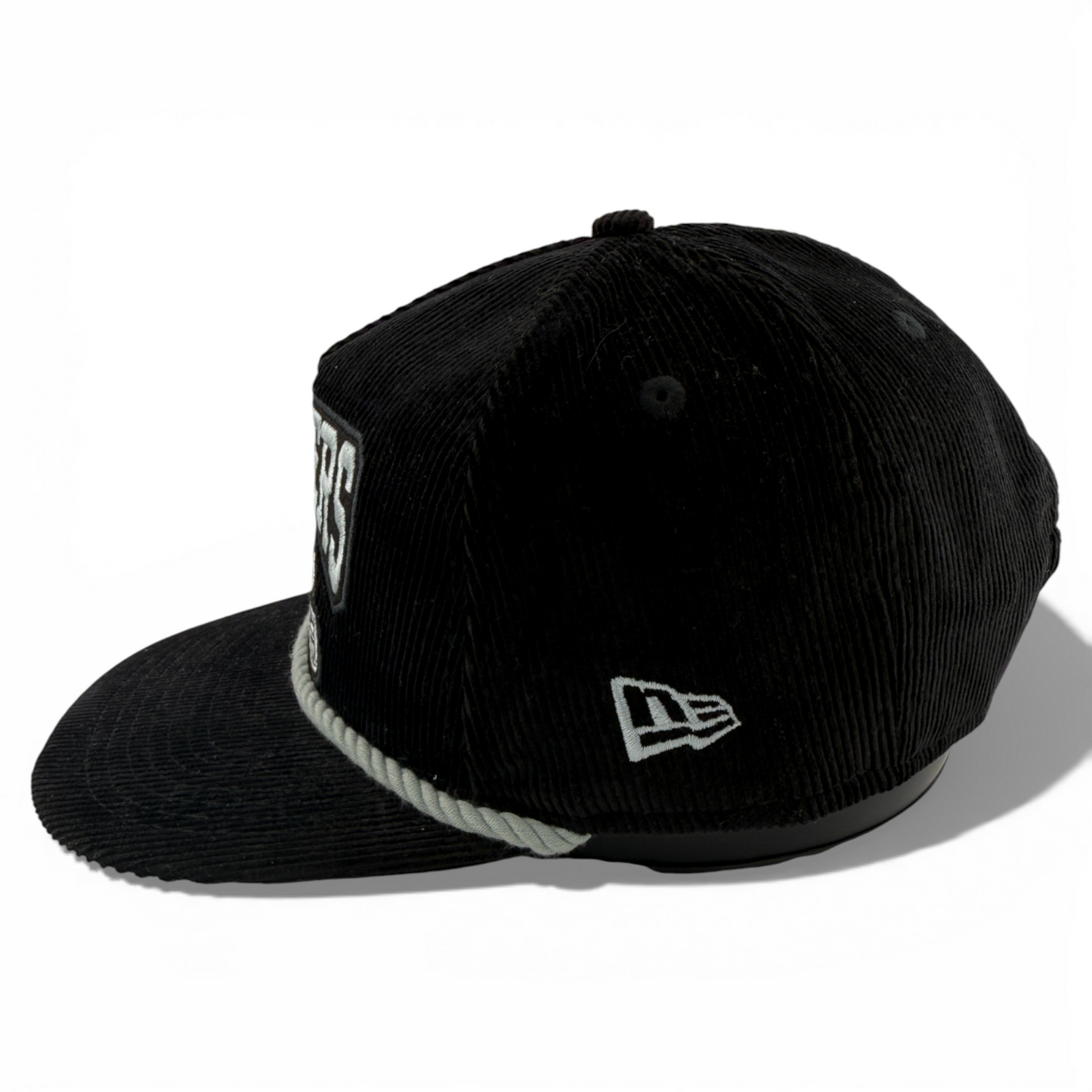 New Era Las Vegas Raiders NFL Corduroy Rope Golfer A-Frame Snapback Adjustable