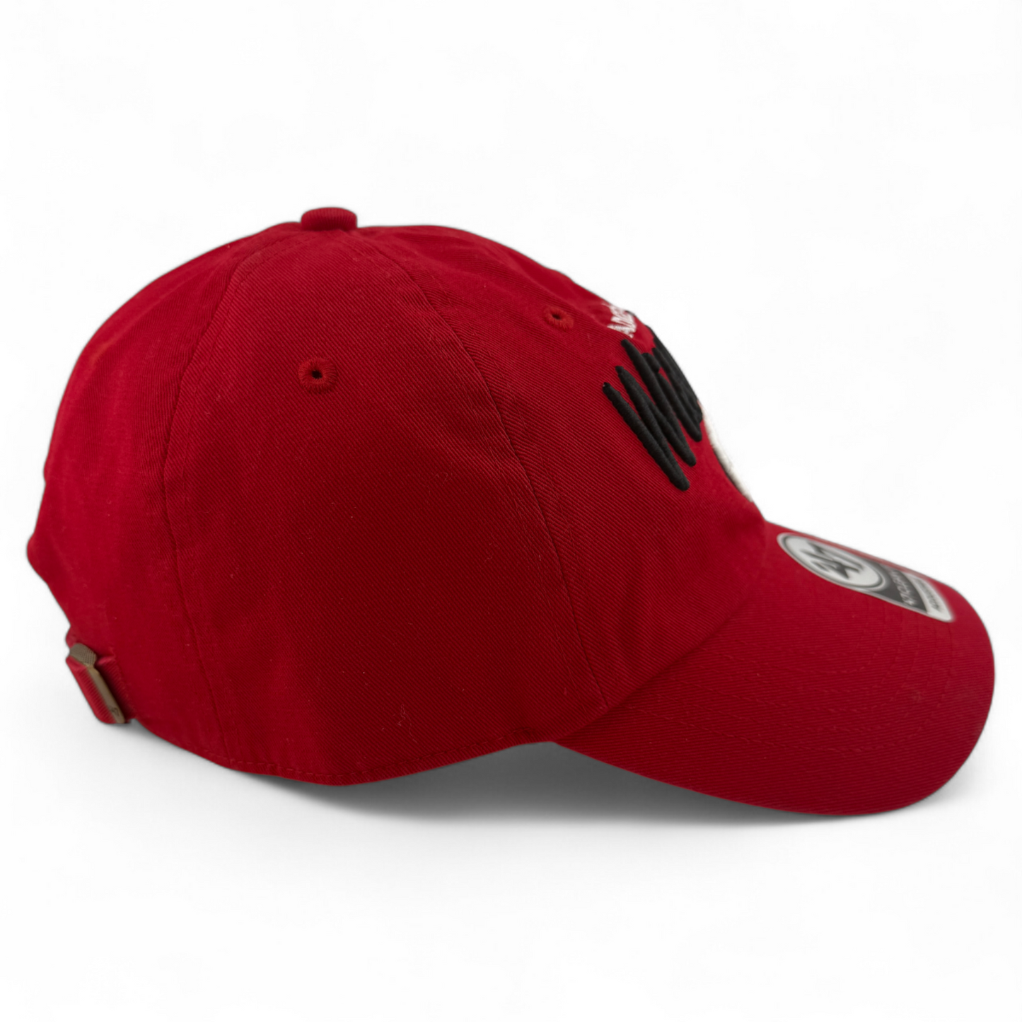 '47 Brand University of Wisconsin Badgers NCAA Clean Up Adjustable Dad Hat Cap